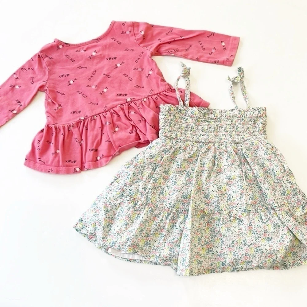 Baby GAP baby girls love top & floral dress